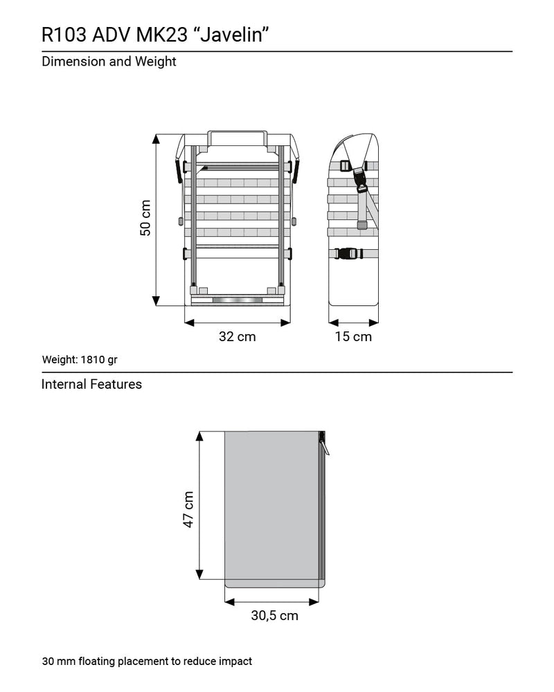 R103-ADV MK23 “Javelin/MC”