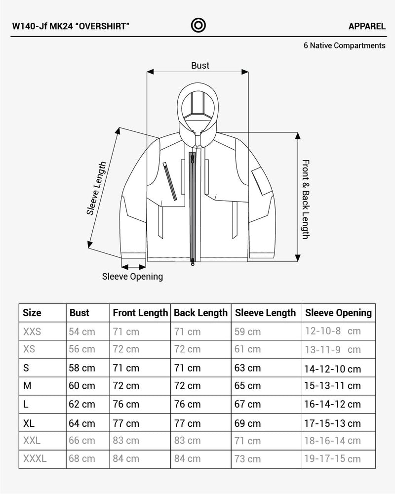 W140-Jf "OVERSHIRT" EF-Earth