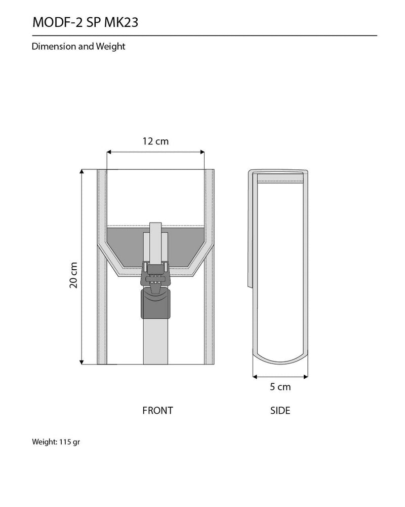 MODF-2 SP MK23 BK/F